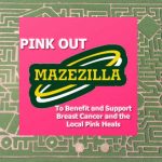 Mazezilla Corn Maze and Pumpkin Patch October 14th, 2017 11 am to 10 pm PINK OUT