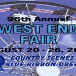 2017 West End Fair August 20th through August 26th, 2017