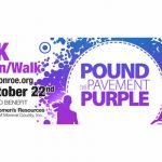 Pound the Pavement Purple 5k October 22nd, 2017 7 am to 12 pm