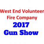 Gun Show at West End Volunteer Fire Company September 10th, 2017 9 am to 3 pm