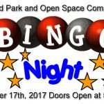 West End Park and Open Space Commission's BINGO Night in the Park November 17th, 2017