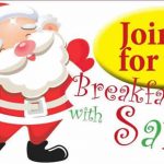 Breakfast with Santa December 17th, 2017 9 am to 12 pm