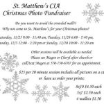 St. Matthew's CIA Christmas Photo Fundraiser